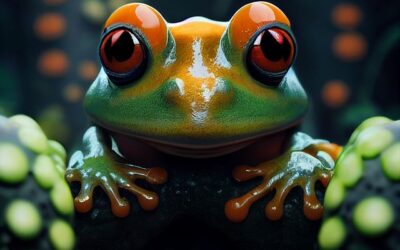 Croaking through the road